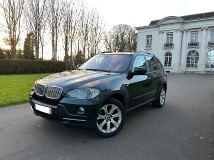 image TRES BELLE BMW E70 X5 3.0D X-DRIVE PACK SPORT TTES OPTS GPS-CUIR-TOIT PANO-XENON-CAMERA-BLUETOOTH