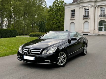 image TRES BELLE MERCEDES-BENZ E250 CABRIOLET BLUEEFFICIENCY 7G PACK SPORT AMG TTES OPTS GPS-CUIR-CLIM- XENON + LED