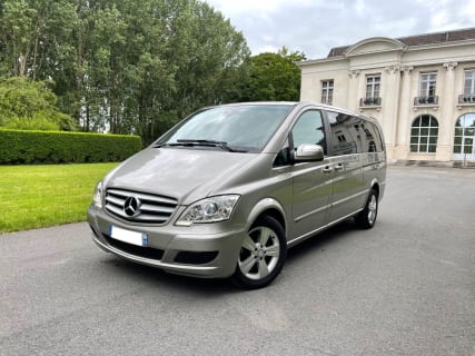 image TRES BELLE MERCEDES-BENZ VIANO VITO LONG 2.2 CDI 163CH AVANTGARDE BLEUEEFFICIENCY 8PLS -CUIR-CLIM AUTO- XENON- LED 