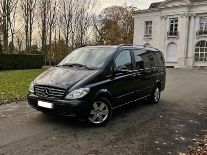 image TRES BELLE MERCEDES-BENZ VITO VIANO 2L2CDI 150CH LONG PACK TOUTES OPTIONS CUIR-CLIM AUTO-TOIT PANO + 8 PLACES