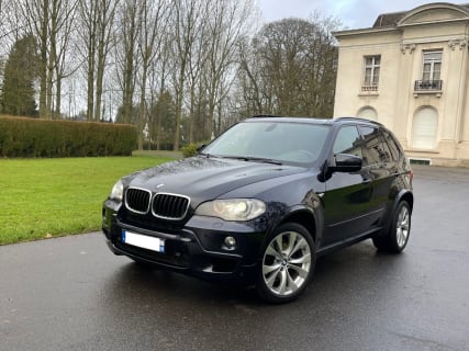 image TRES BELLE BMW E70 X5 3.0D X-DRIVE PACK M D'ORIGINE TOUTES OPTIONS GPS PRO-XENON-CAMERA-BLUETHOOT-TOIT PANORAMIQUE