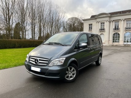 image TRES BELLE MERCEDES-BENZ VIANO VITO PHASE ll 2.0 CDI 2.2 CDI TOUTES OPTIONS- GPS-CLIM AUTO- CUIR FAIBLE KM 1ERE MAIN * ETAT NEUF *