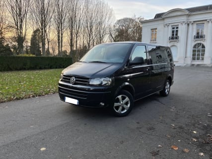 image TRES BELLE VOLKSWAGEN MULTIVAN 2L TDI 140CH PACK TOUTES OPTIONS GPS-DVD-TOIT PANO-REG VITESSE-LIT- 7PLACES  