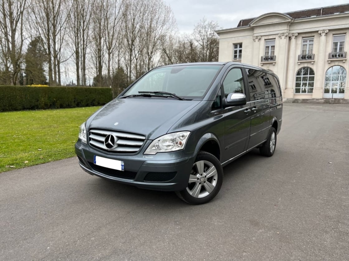photos TRES BELLE MERCEDES-BENZ VIANO LONG 2.2CDI 4MATIC 163CH PACK AMBIANTE TTES OPTS GPS PRO-CUIR-CLIM AUTO 