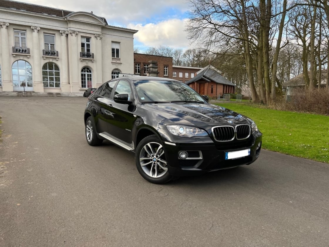 photos TRES BELLE BMW E71 X6 3.0D PHASE ll 245CH X-DRIVE PACK SPORT TOUTES OPTIONS GPS PRO-CUIR-CLIM AUTO - XENON-BLUETHOOT-5 PLS