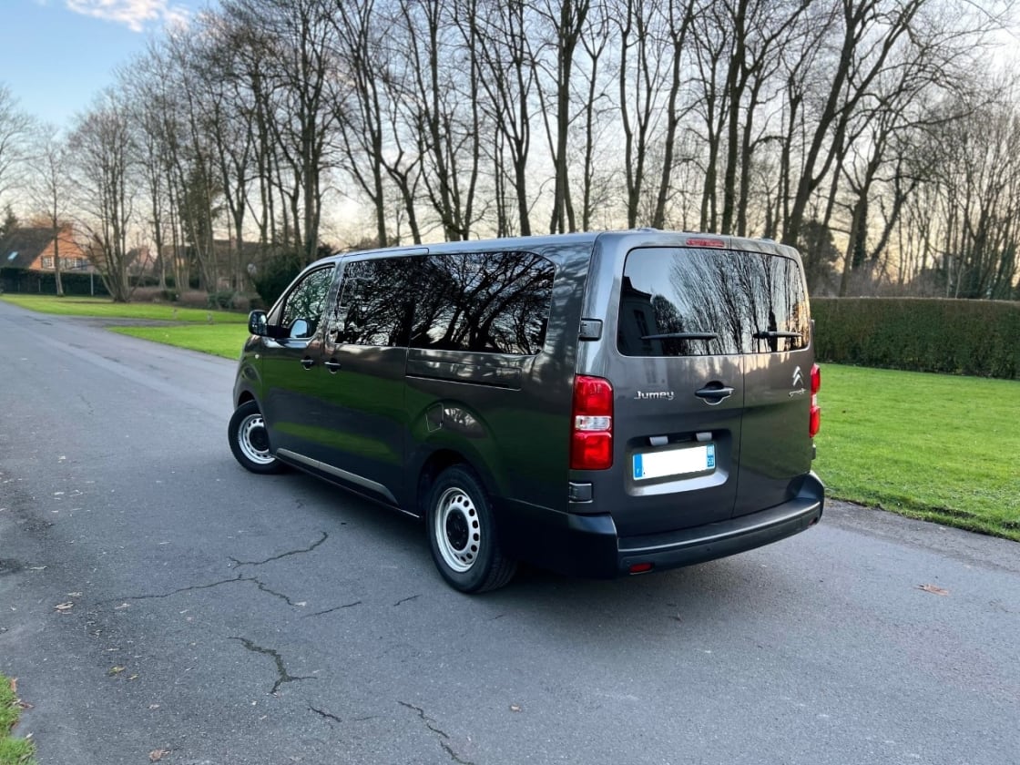 photos TRES BELLE CITROEN JUMPY lll XL LONG CONFORT OUTES OPTIONS CLIM-REG VITESSE-BLUETOOTH- 9 PLACES