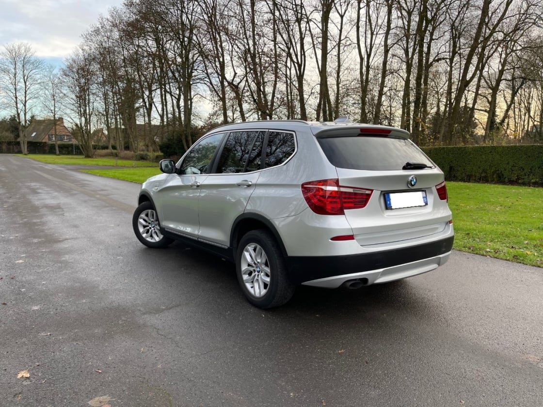 photos TRES BELLE BMW F25 X3 2.0D 184CH PACK SPORT TOUTES OPTIONS CUIR-CLIM-TOIT PANO-BVA8