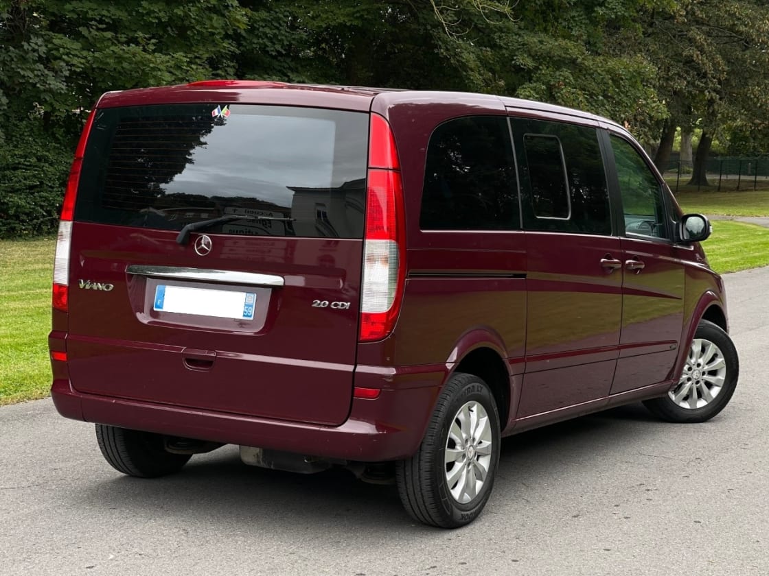 photos Tres belle mercedes-benz viano vito 2.0 cdi westfalia FUN lit toutes options - lit + table