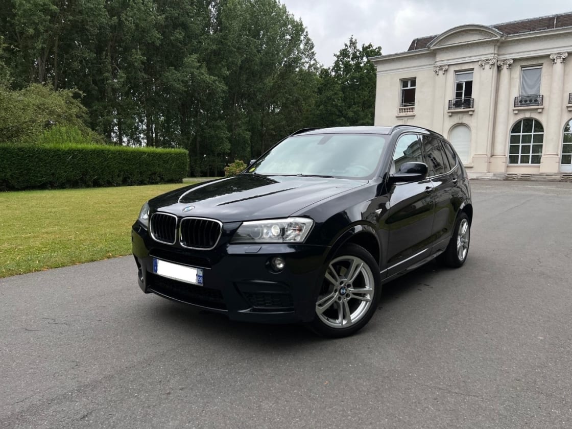 photos TRES BELLE BMW F25 X3 2.0D X-DRIVE 190CH PACK M TOUTES OPTIONS CLIM-CUIR- REG VITESSE -1ERE MAIN