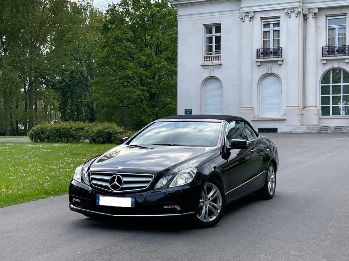 photos TRES BELLE MERCEDES-BENZ E250 CABRIOLET BLUEEFFICIENCY 7G PACK SPORT AMG TTES OPTS GPS-CUIR-CLIM- XENON + LED
