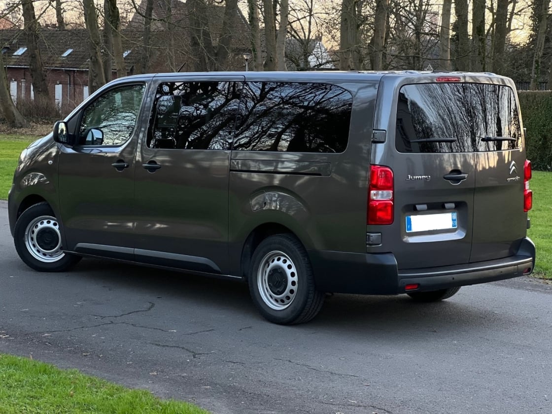 photos TRES BELLE CITROEN JUMPY lll XL LONG CONFORT OUTES OPTIONS CLIM-REG VITESSE-BLUETOOTH- 9 PLACES