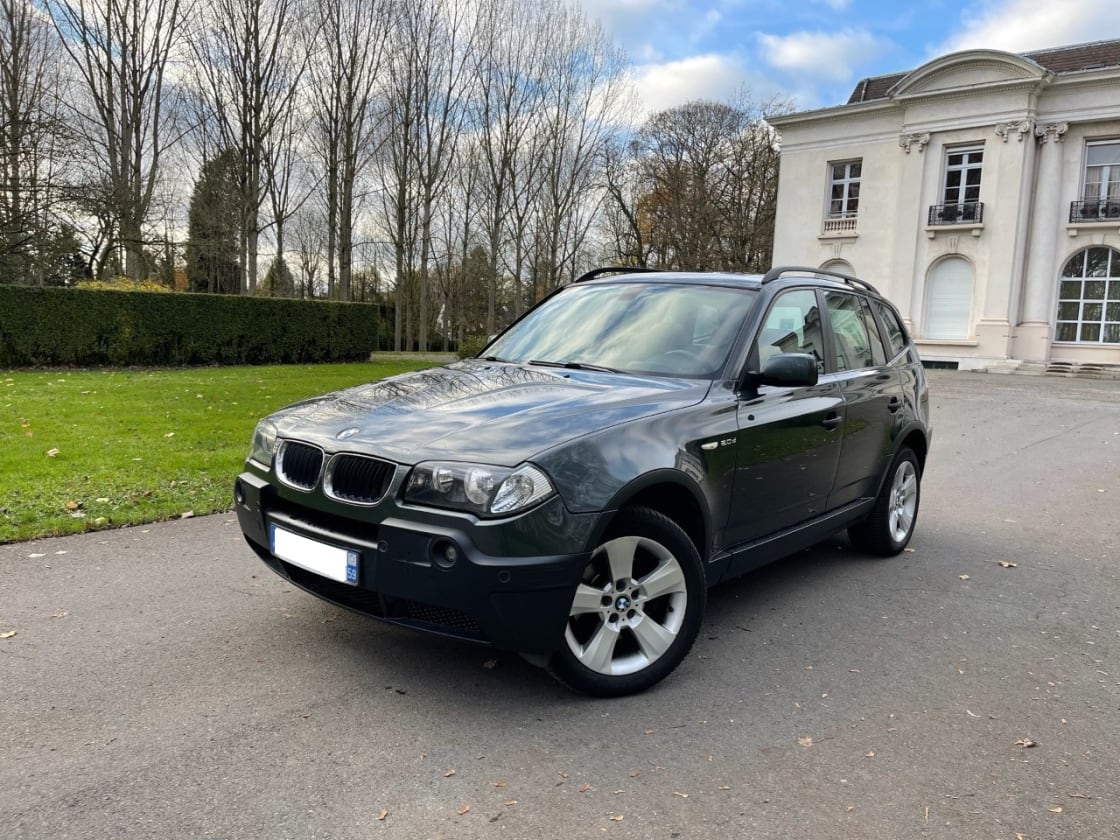 photos TRES BELLE BMW X3 2.0D X-DRIVE PACK SPORT TOUTES OPTIONS GPS-DVD-TV-TOIT PANORAMIQUE-CUIR-CLIM AUTO