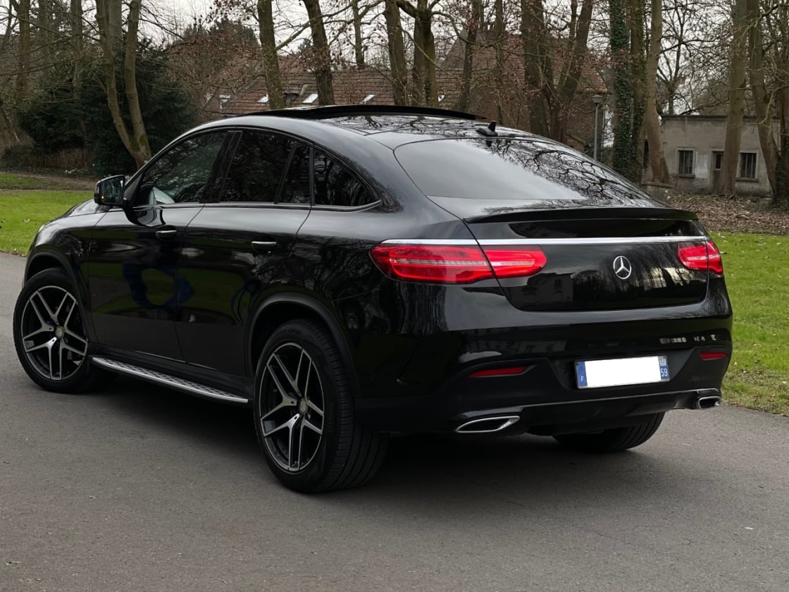 photos TRES BELLE MERCEDES-BENZ GLE 350D 4MATIC PACK AMG D'ORIGINE TTES OPTS TOIT PANO- GPS PRO-CUIR-CLIM-DVD-CAMERA - MAIN LIBRE- AVERTISEUR DEPASSEMENT-XENON LED