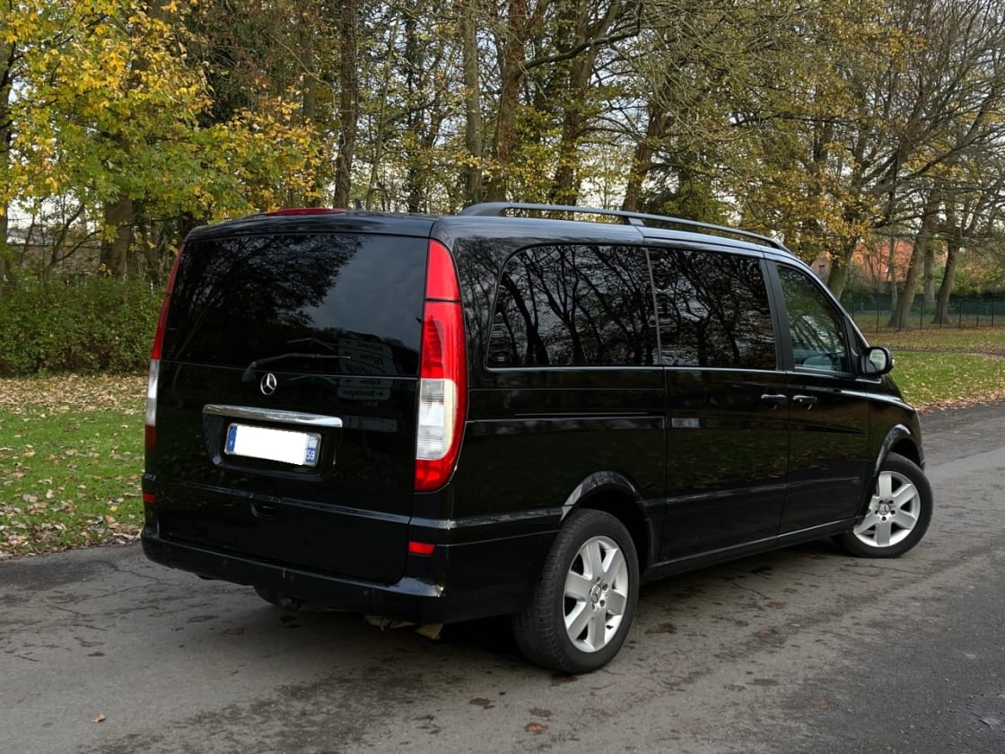 photos TRES BELLE MERCEDES-BENZ VITO VIANO 2L2CDI 150CH LONG PACK TOUTES OPTIONS CUIR-CLIM AUTO-TOIT PANO + 8 PLACES