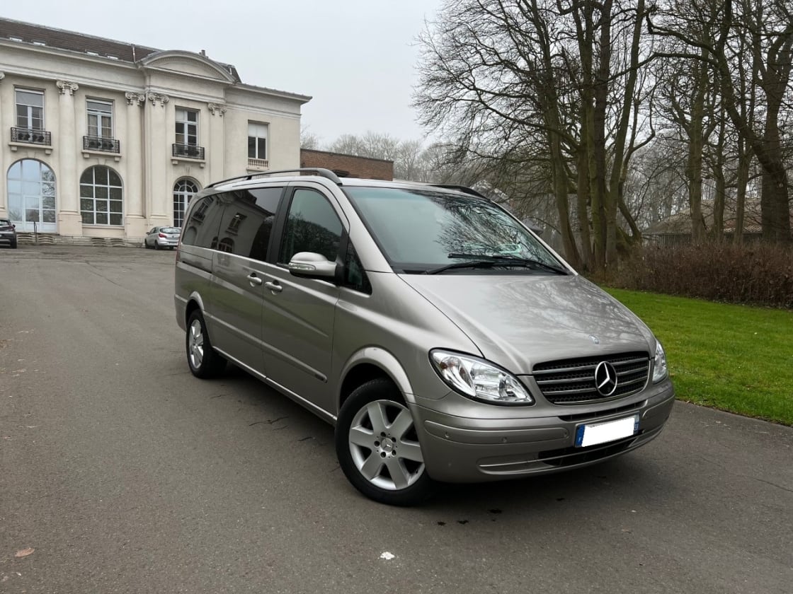 photos TRES BELLE MERCEDES-BENZ VIANO VITO 2.2 CDI 150CH LONG AMBIANTE TTES OPTS- GPS-CUIR-CLIM AUTO-7PLACES