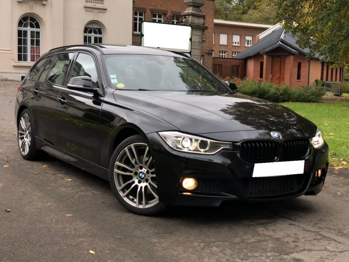 photos Tres belle bmw f31 330d paclk m d'origine ttes opts gps-camera-cuir-clim-display-main libre-xenon-toit pano 