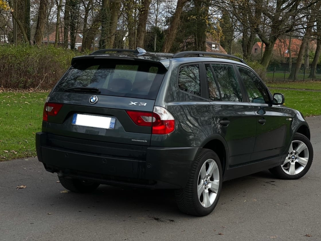 photos TRES BELLE BMW X3 2.0D X-DRIVE PACK SPORT TOUTES OPTIONS GPS-DVD-TV-TOIT PANORAMIQUE-CUIR-CLIM AUTO