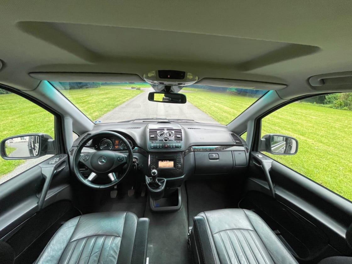 photos TRES BELLE MERCEDES-BENZ VIANO VITO LONG 2.2 CDI 163CH AVANTGARDE BLEUEEFFICIENCY 8PLS -CUIR-CLIM AUTO- XENON- LED 