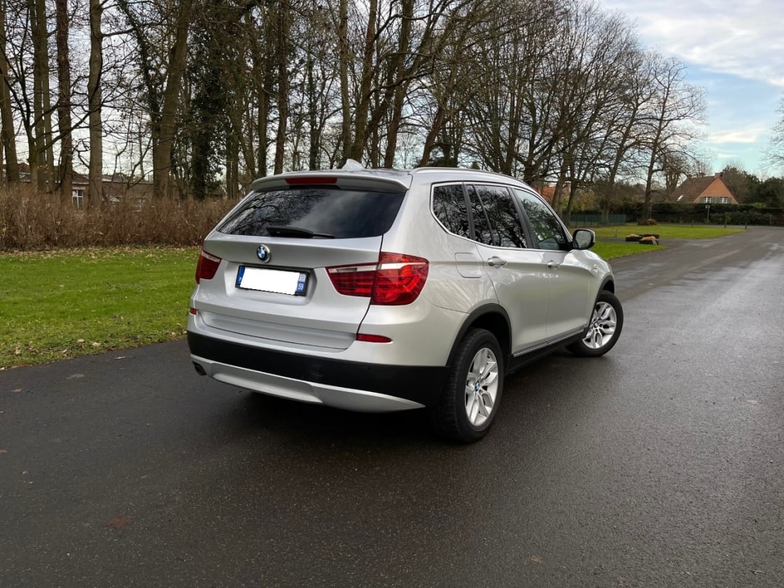 photos TRES BELLE BMW F25 X3 2.0D 184CH PACK SPORT TOUTES OPTIONS CUIR-CLIM-TOIT PANO-BVA8