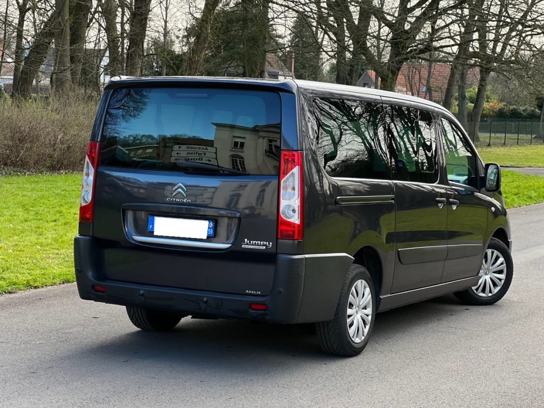 photos TRES BELLE CITROEN JUMPY 2.0 HDI 125CH PACK EXCLUSIVE TOUTES OPTIONS GPS-REG VITESSE-CLIM AUTO 7PLS