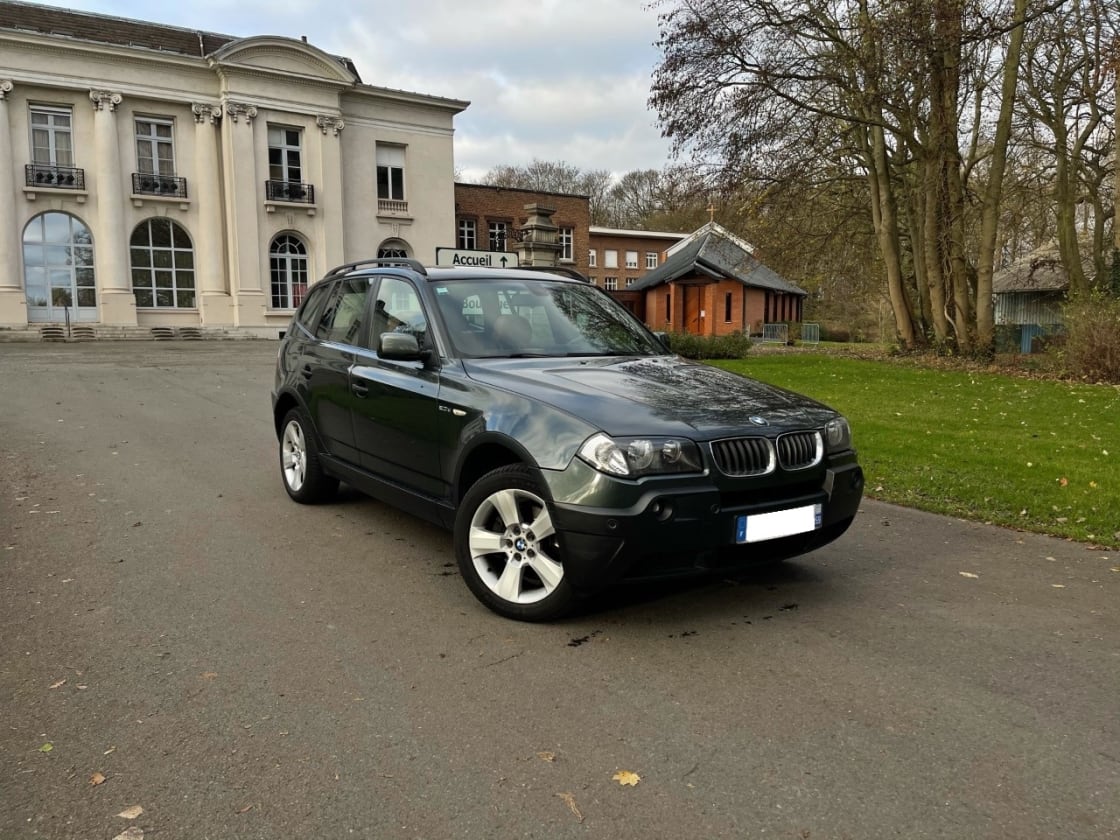 photos TRES BELLE BMW X3 2.0D X-DRIVE PACK SPORT TOUTES OPTIONS GPS-DVD-TV-TOIT PANORAMIQUE-CUIR-CLIM AUTO