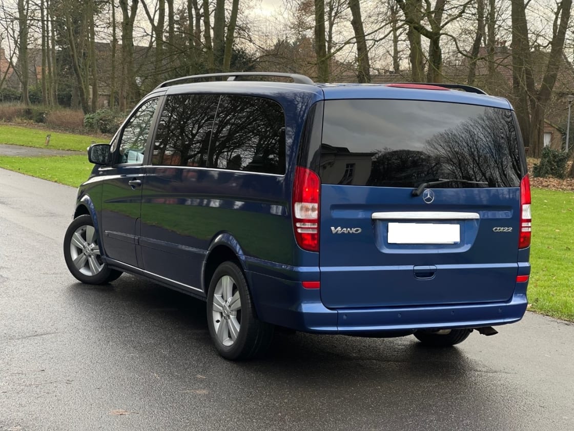 photos TRES BELLE MERCEDES-BENZ VIANO VITO LONG 2.2 CDI 163CH AVANTGARDE BLEUEEFFICIENCY TOUTES OPTIONS 7PLS -CUIR-CLIM AUTO- XENON- LED - REG VITESSE