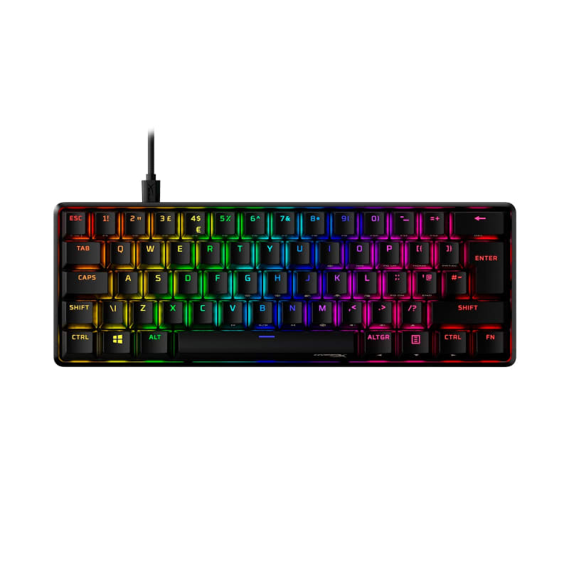 Teclado Mecánico HyperX Alloy Origins 60 Blanco RGB 60%