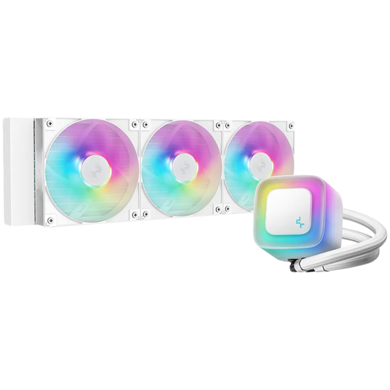 Enfriamiento Líquido DeepCool LE360 WH V2 360mm Blanco