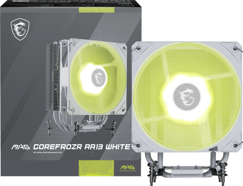 Disipador de CPU MSI MAG COREFROZR AA13 White