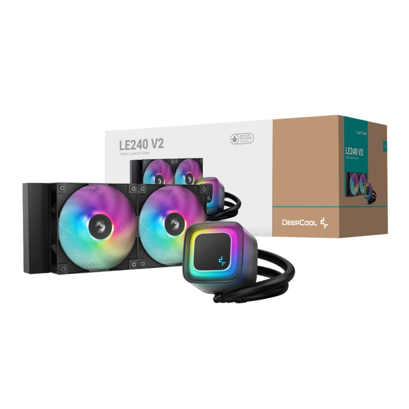 Enfriamiento Líquido DeepCool LE240 V2 240mm con RGB