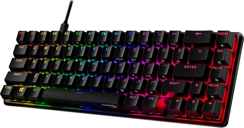 Teclado Mecánico HyperX Alloy Origins 65 RGB 65% Aqua Tactile