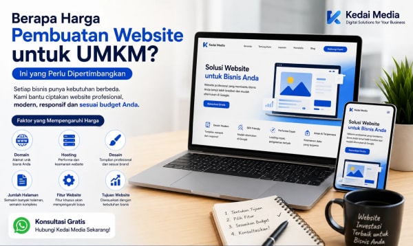 Berapa Harga Pembuatan Website untuk UMKM? Ini yang Perlu Dipertimbangkan