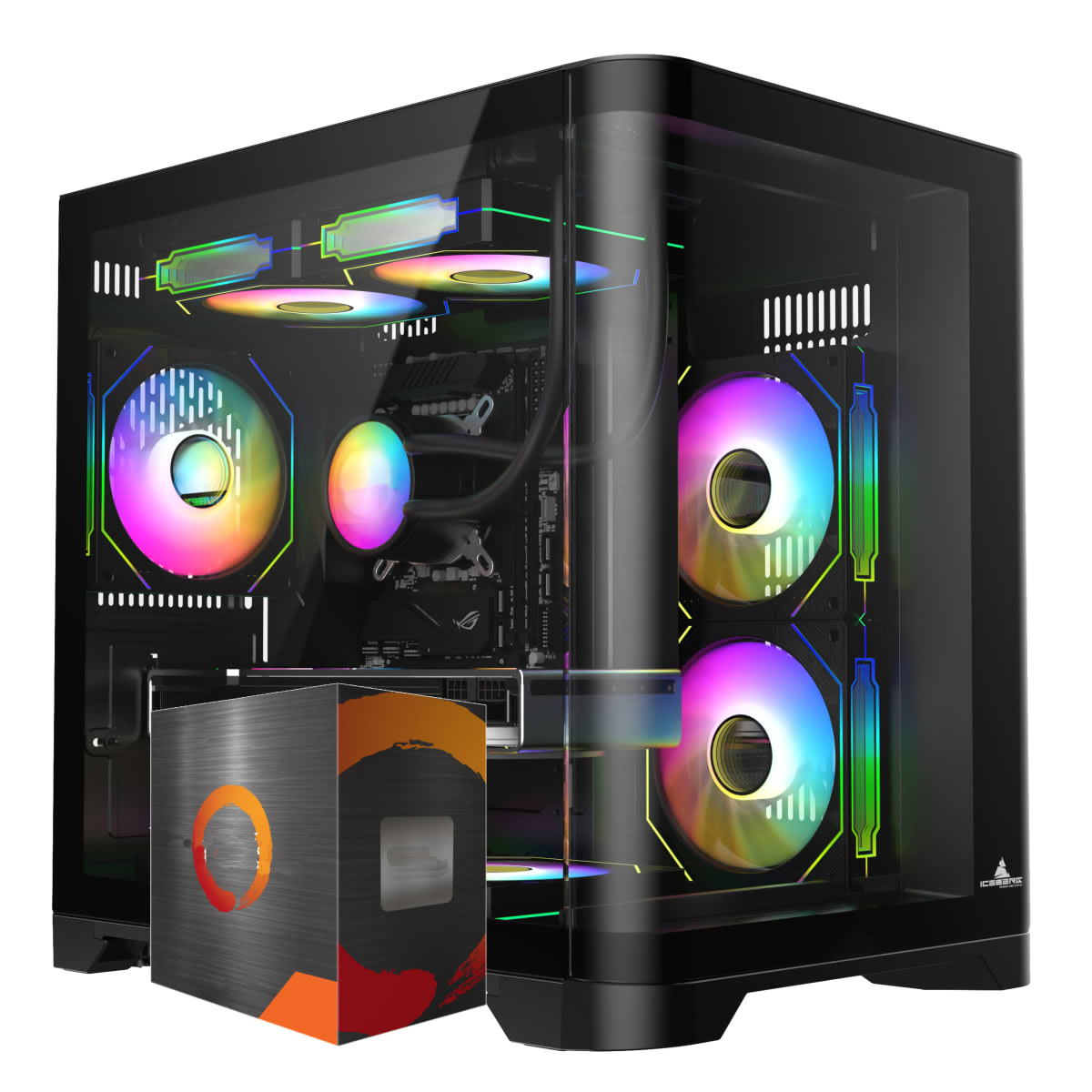 Ryzen 5 5500 DDR4 32GB  Geforce RTX 5060 8GB 500GB Wave M RGB Colombia