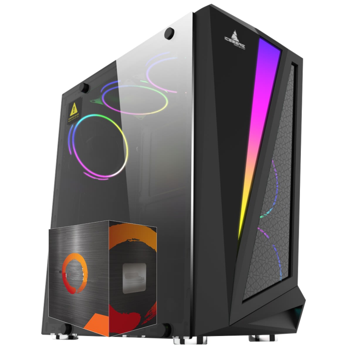 Ryzen 7 5700X DDR4 16GB RGB Geforce GTX 1650 SUPER 4GB 480GB Flux Pro RGB