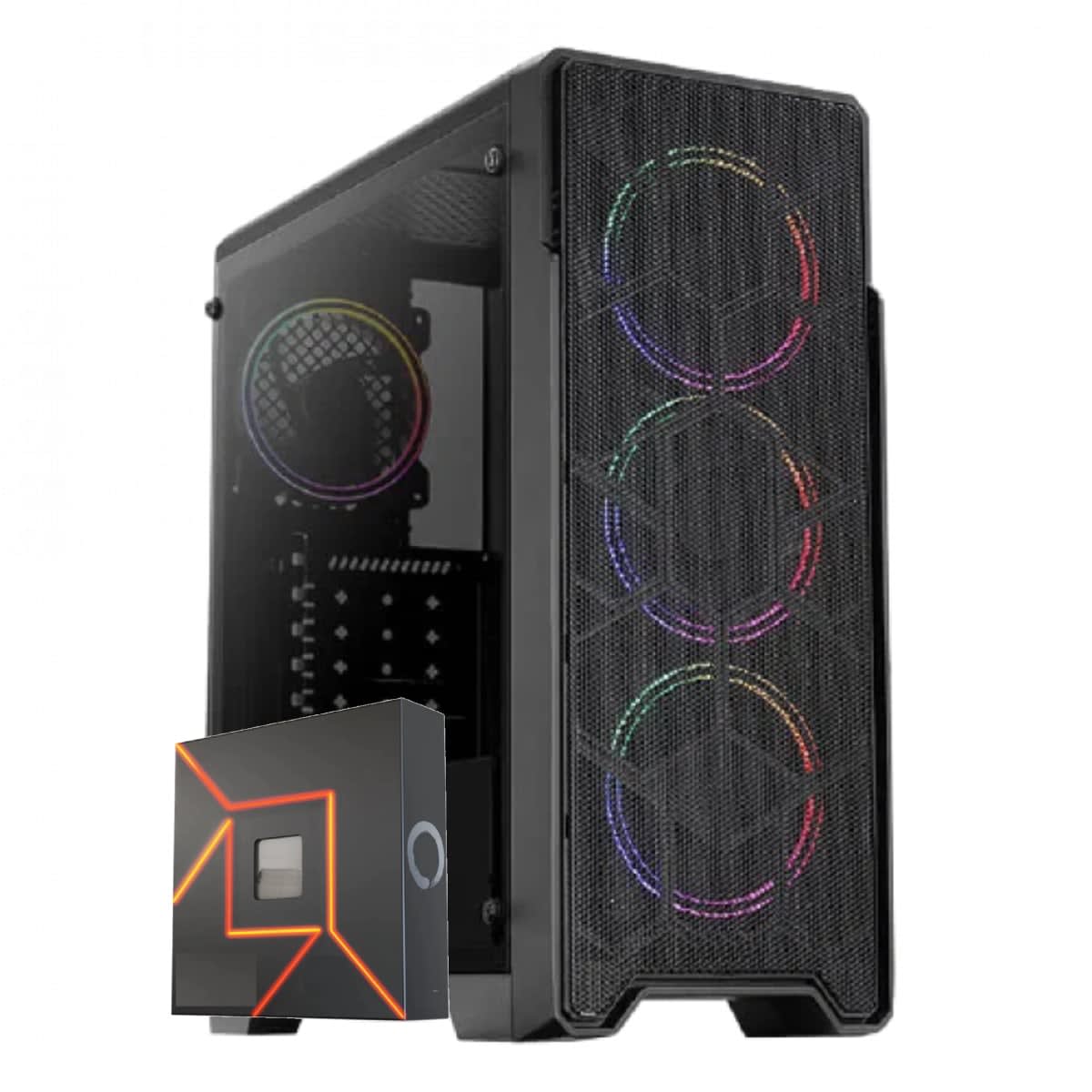 Ryzen 5 8500G DDR5 32GB  Geforce RTX 3050 8GB 500GB Ore Vidrio RGB Colombia