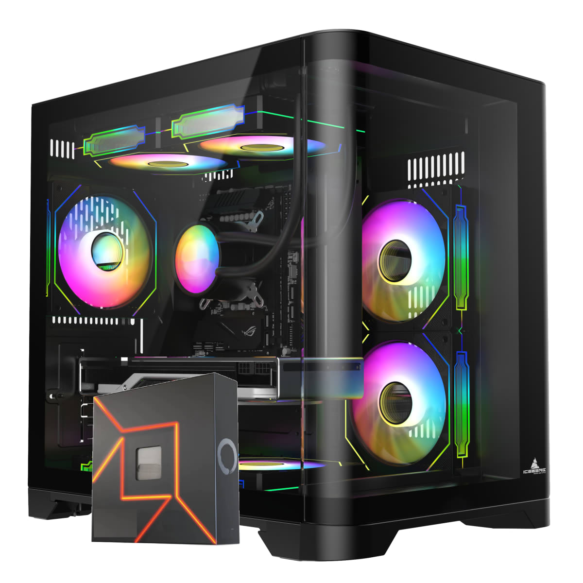 Ryzen 7 8700F DDR5 32GB  Geforce RTX 4060 8GB 500GB Wave M RGB Colombia