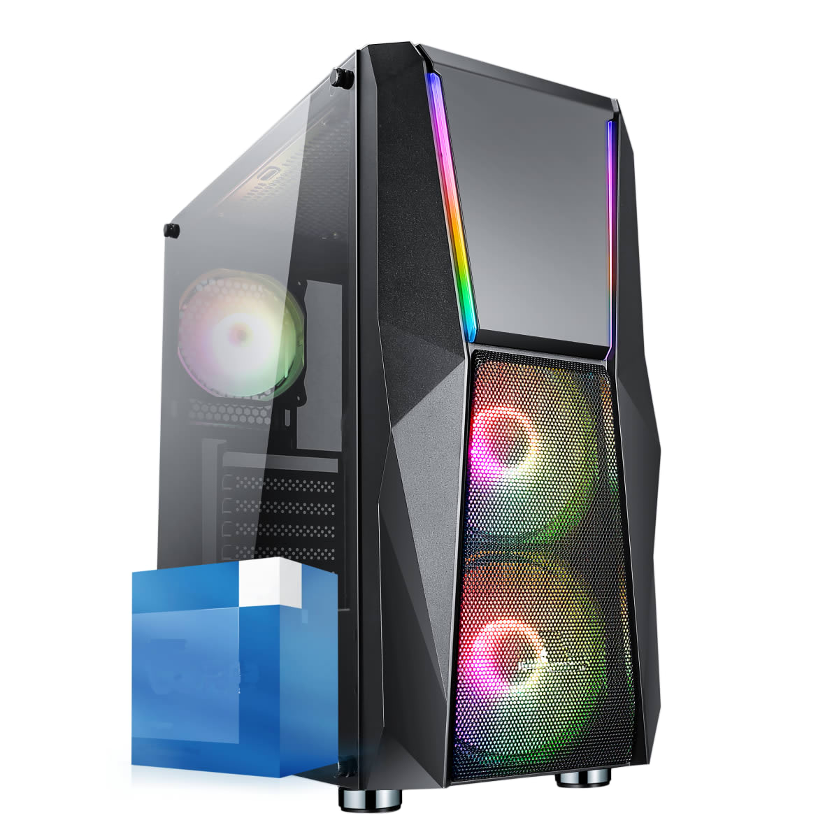 Core i5 12400 DDR4 16GB  Geforce RTX 4060 8GB 500GB Turbo Z10 RGB Colombia