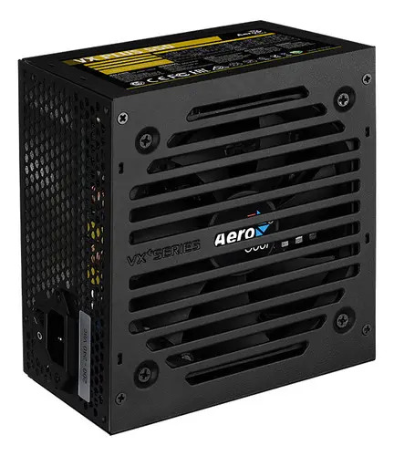 Fuente De Poder Para Pc Aerocool Vx550 Plus 550w Color Negro 110v/220v