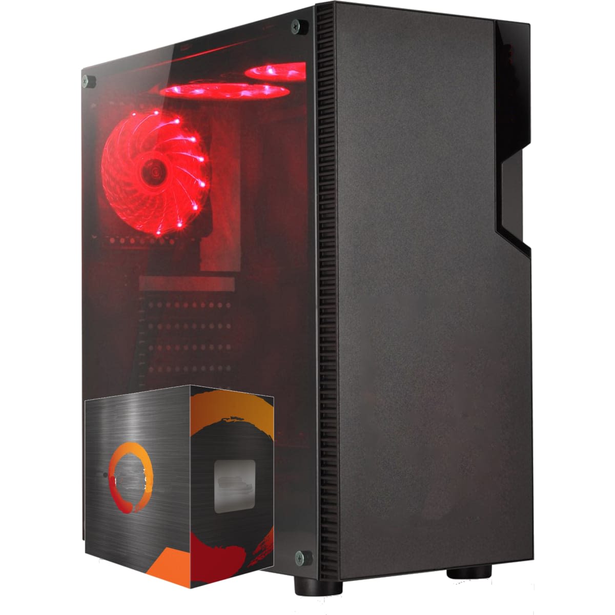 Ryzen 5 5600G DDR4 16GB  Geforce GTX 1650 4GB D6 500GB Glacius V2 