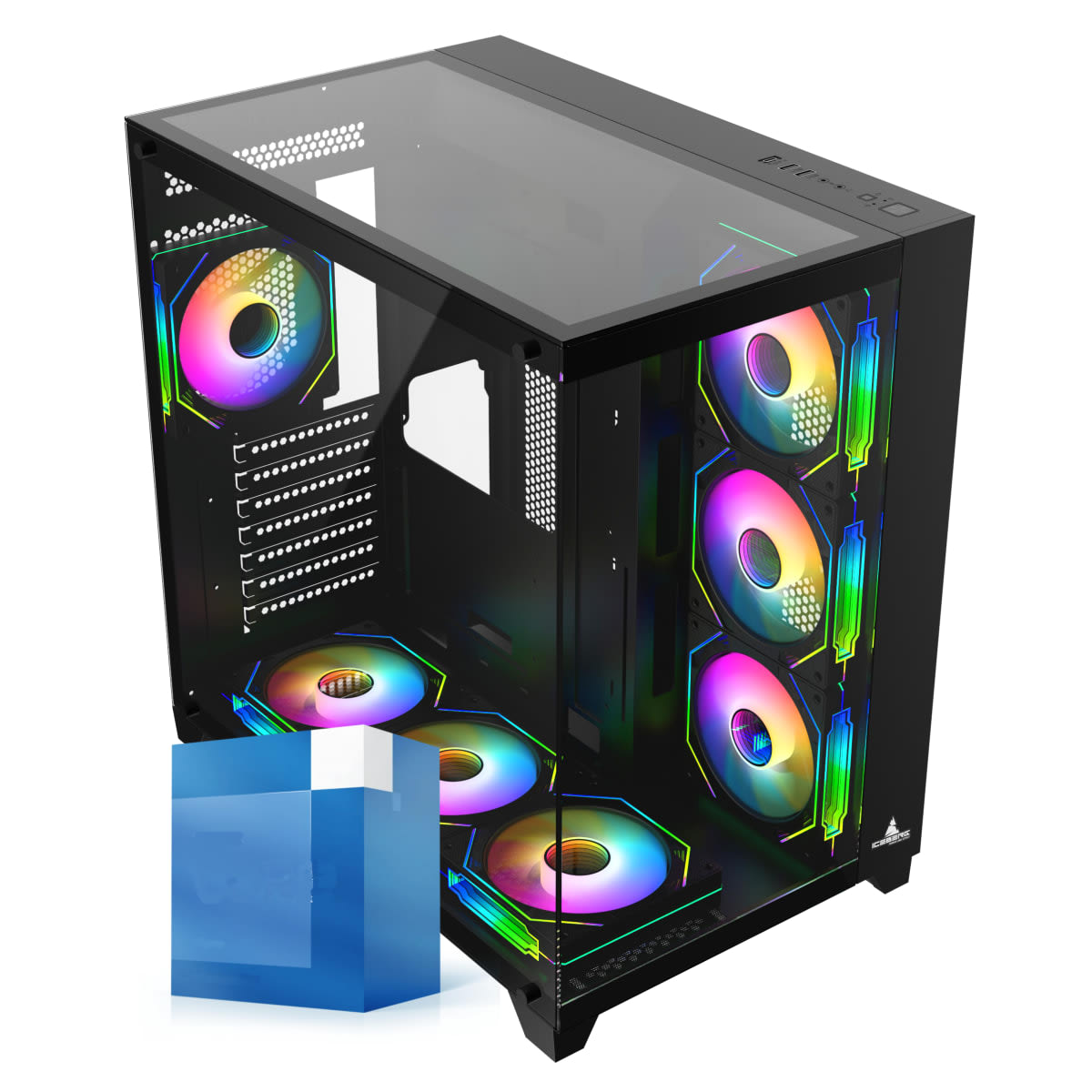Core i5 12400 DDR4 16GB  Geforce RTX 4070 12GB 500GB Cube XL RGB