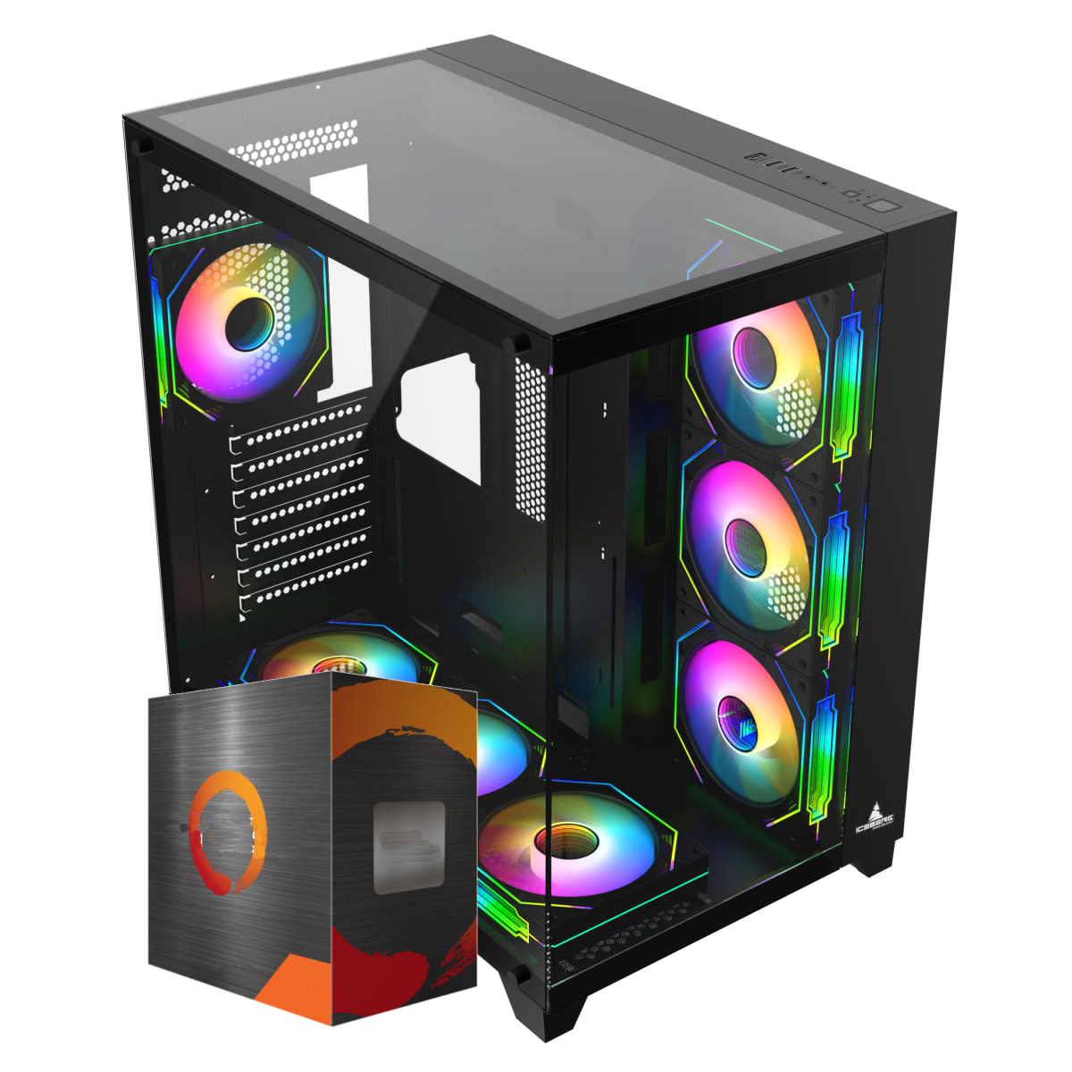 Ryzen 7 5700G DDR4 16GB  Geforce RTX 4070 12GB 500GB Cube XL RGB