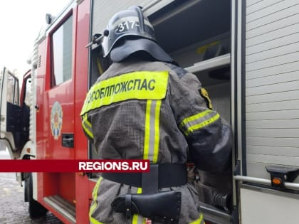 Пожарные Химок помешали распространению огня в жилом районе