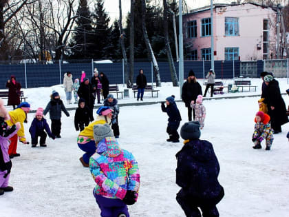 В посёлке городского округа Воскресенск прошла программа, посвященная Рождеству