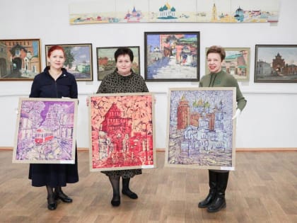 Фонды Коломенской картинной галереи пополнились живописными полотнами