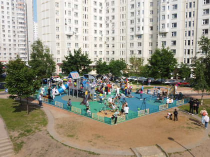 В Люберцах с начала лета установили четыре детские губернаторские площадки