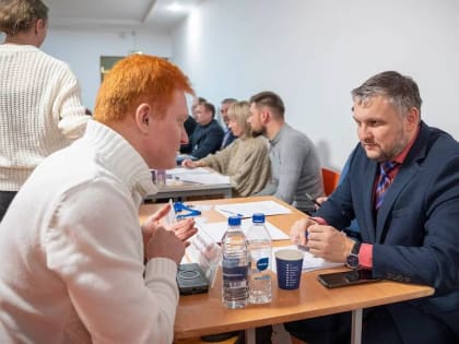 Провели отчёт и выездной приём в Никитском административном округе