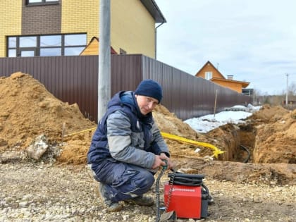 В д. Анциферово продвигаются работы по догазификации