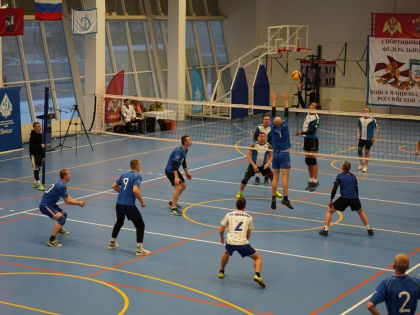 Команда подмосковного главка Росгвардии стала победителем Чемпионата ЦАО по волейболу