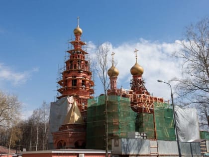 В столице завершилась реставрация храма Живоначальной Троицы