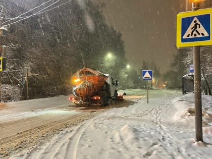 Свыше 500 км дорог очистили от снега в Подольске